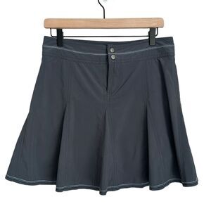 Title Nine Outdoor Hiking Golf Tennis Skirt Skort 5" Shorts Gray Size 4